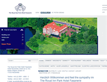 Tablet Screenshot of neustrelitz.the-royal-inn.de